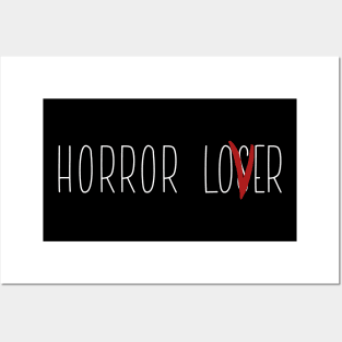 horror lover Posters and Art